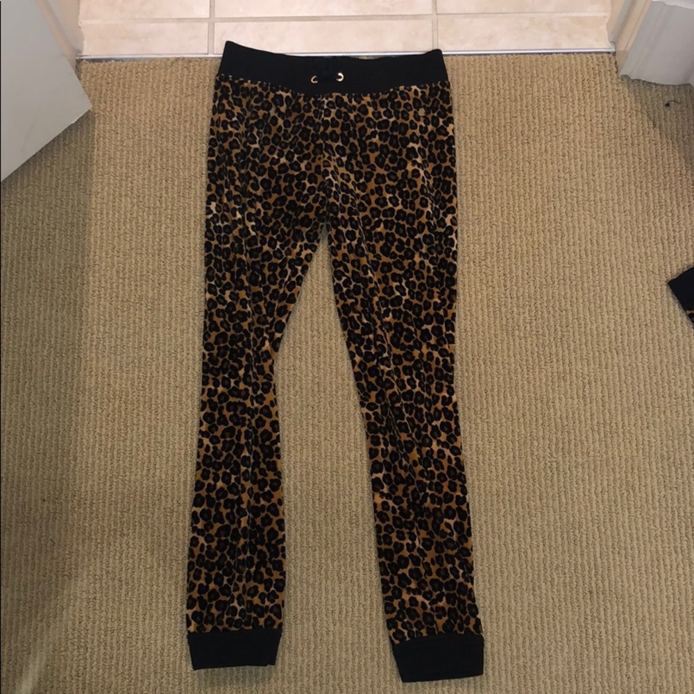 Juicy Couture Leopard Velour Trackpant
